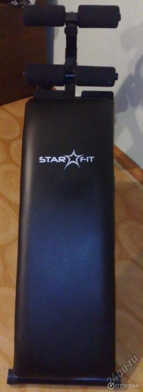 Лот: 7928818. Фото: 1. Скамья для пресса StarFit. Силовые, скамьи, стойки