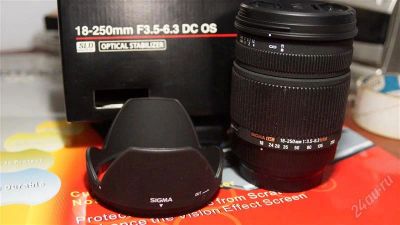 Лот: 1710770. Фото: 1. Sigma AF 18-250 F/3.5-6-3 DC OS... Объективы