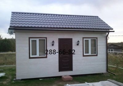 Лот: 10469073. Фото: 1. Каркасный дачный дом 3х6. Срубы, бани, дома
