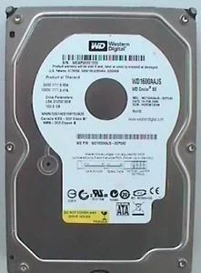 Лот: 4249926. Фото: 1. SATA-II 160Gb Western Digital... Жёсткие диски