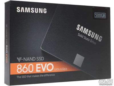 Лот: 13368956. Фото: 1. SSD 500 Gb SATA 6Gb/s Samsung... SSD-накопители
