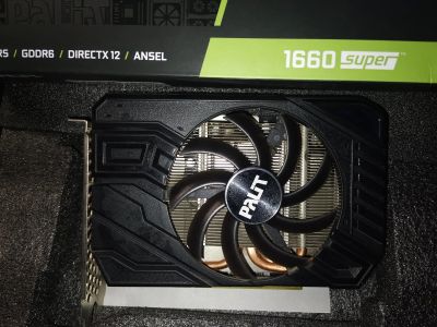 Лот: 21011006. Фото: 1. видеокарта GTX 1660 super. Видеокарты