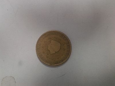 Лот: 5876198. Фото: 1. 50 евроцентов Нидерланды 1999г... Европа