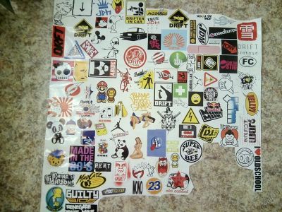 Лот: 5662197. Фото: 1. Наклейки стикер бомбинг sticker... Наклейки автомобильные