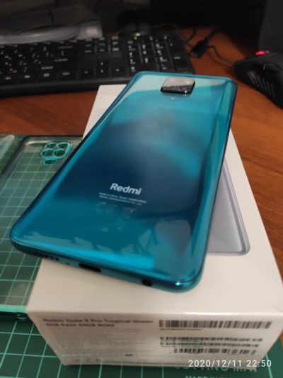 Лот: 16971704. Фото: 1. Xiaomi Redmi Note 9 Pro 6/64 Green... Смартфоны