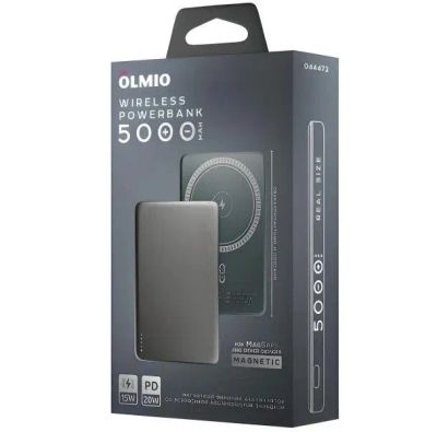 Лот: 25794651. Фото: 1. Внешний АКБ OLMIO QM-15, 5000mAh... Внешние, портативные аккумуляторы для смартфонов (Power bank)