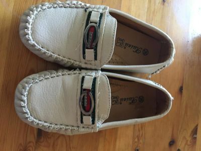 Лот: 9893518. Фото: 1. Мокасины в стиле Gucci 26 размер. Туфли
