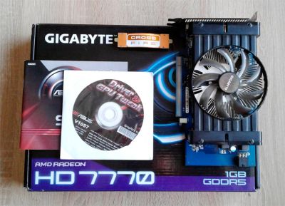 Лот: 10687032. Фото: 1. Видеокарта Gigabyte Amd Radeon... Видеокарты