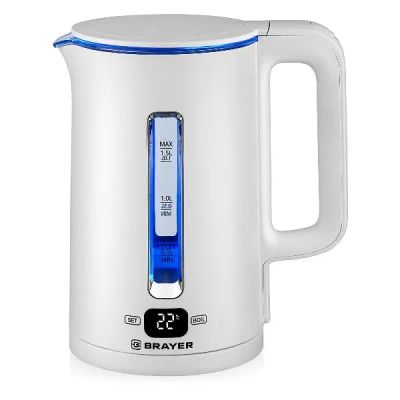 Лот: 25618270. Фото: 1. Электрический чайник Brayer BR6100. Чайники, кофемашины, кулеры