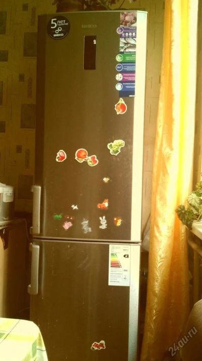 Лот: 5557792. Фото: 1. холодильник BEKO. Холодильники, морозильные камеры