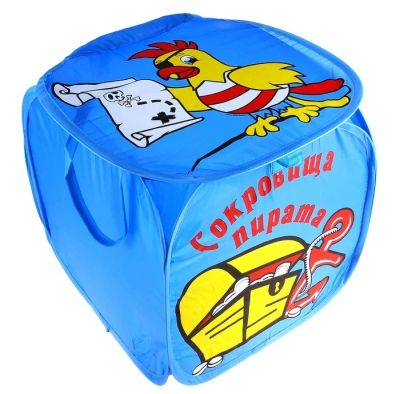 Лот: 3372888. Фото: 1. Корзина 35х35см "Сокровища пирата... Другое (игрушки)