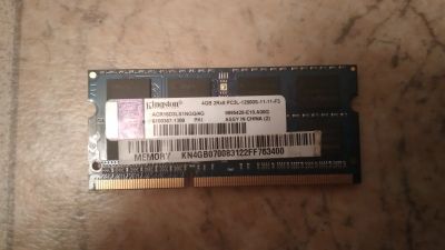 Лот: 16670790. Фото: 1. ddr3 4Gb PC3L-12800S-11-11-f3. Оперативная память