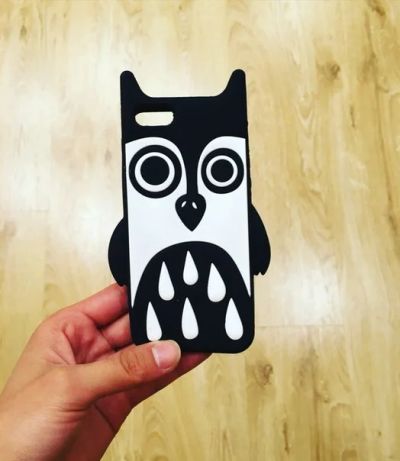 Лот: 7627117. Фото: 1. Чехол на Iphone 5 5s сова силикон. Чехлы, бамперы