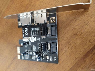 Лот: 14286137. Фото: 1. Контроллер PCI-E Orient A1061S... Платы расширения, контроллеры, доп. порты