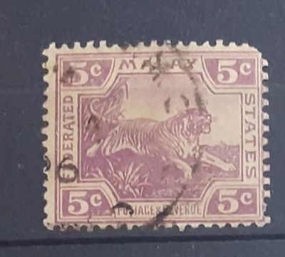Лот: 25052176. Фото: 1. Марка.Малайя. 1922 г. Марки