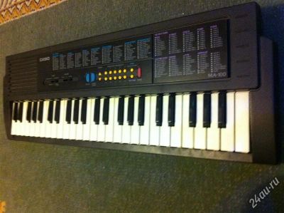 Лот: 1699296. Фото: 1. Cинтезатор casio ma-100. Повторно... Клавишные