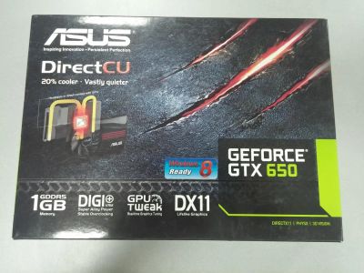 Лот: 5519556. Фото: 1. Видеокарта GeForce GTX650 (Asus... Видеокарты