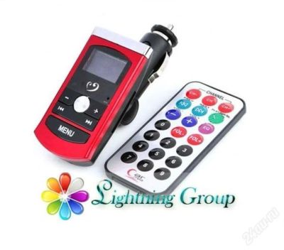 Лот: 2233267. Фото: 1. Авто модулятор MP3/FM SD/USB с... Аксессуары для автозвука