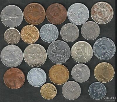 Лот: 9663689. Фото: 1. Монеты разные 23 шт , одним лотом... Наборы монет