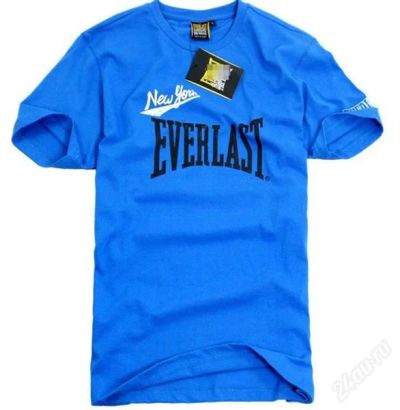 Лот: 1148462. Фото: 1. Футболка Everlast. С Рубля!!!. Футболки, поло