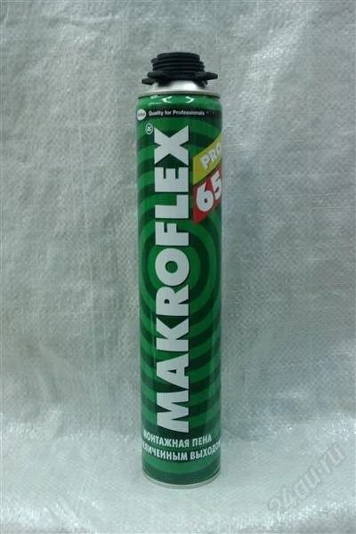 Лот: 1169517. Фото: 1. Пена монтажная профи -10* С MAKROFLEX... Клеи, герметики, пена монтажная, клейкие ленты