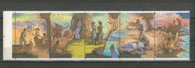 Лот: 16017321. Фото: 1. 1989 год. Творчество Дж.Фенимора... Марки