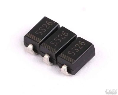 Лот: 13517139. Фото: 1. SS26 Диод Шоттки ( 2A 60V). Диоды и тиристоры
