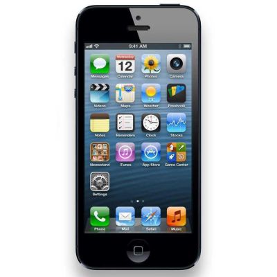 Лот: 7039855. Фото: 1. Apple iPhone 5 16 Gb Black Новый... Смартфоны