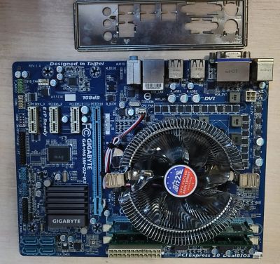 Лот: 16742672. Фото: 1. Комплект i5 2400+8 Gb DD3, Материнская... Комплекты запчастей