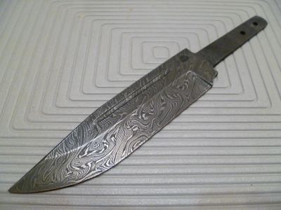 Лот: 5156054. Фото: 1. Клинок "Финский". Дамаск. Ножи, топоры