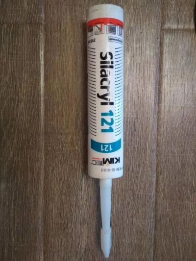 Лот: 11507223. Фото: 1. Ким-Тек Silacryl 121 герметик... Клеи, герметики, пена монтажная, клейкие ленты