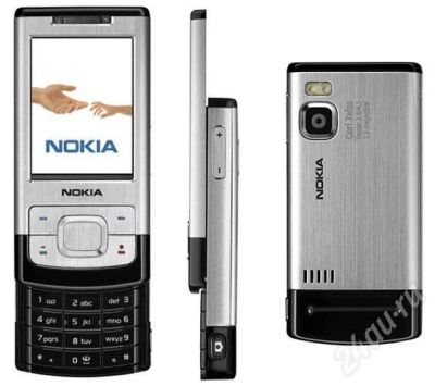 Лот: 357882. Фото: 1. Nokia 6500 Slide Silver. Кнопочные мобильные телефоны