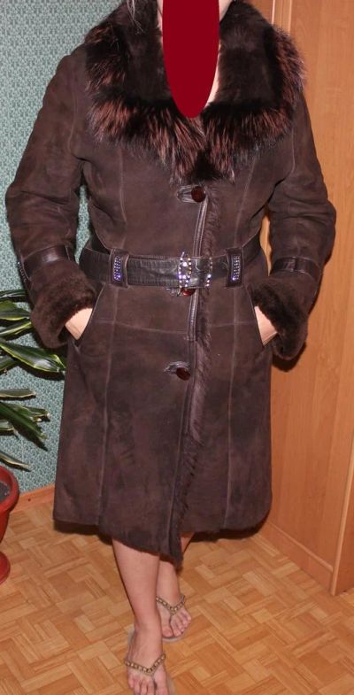 Лот: 3346042. Фото: 1. Дубленка. Верхняя одежда