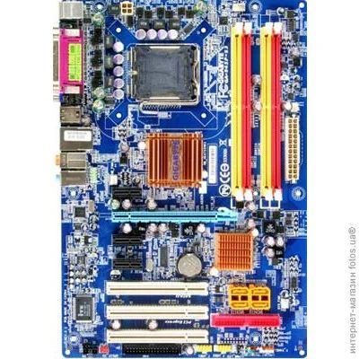 Лот: 6753170. Фото: 1. Gigabyte GA-945PL-S3P. Материнские платы