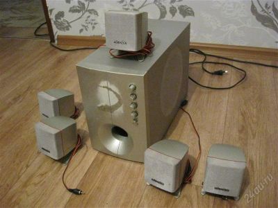 Лот: 1771070. Фото: 1. Аккустическая система 5.1 Microlab... Акустические системы