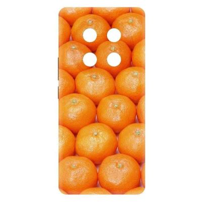 Лот: 25086632. Фото: 1. Чехол Krutoff Soft Case "Мандаринки... Чехлы, бамперы