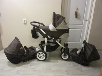 Лот: 12600836. Фото: 1. Коляска Aviator 3в1 в отличном... Коляски