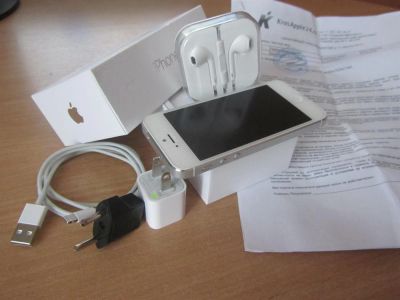 Лот: 3572614. Фото: 1. Apple iPhone 5 white 16GB (айфон... Смартфоны