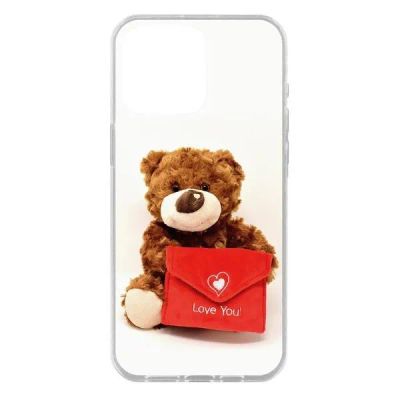 Лот: 25047701. Фото: 1. Чехол Krutoff Clear Case "Медвежонок... Чехлы, бамперы