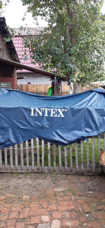 Лот: 16333704. Фото: 1. Тент, чехол на бассейн, Intex. Бассейны, аксессуары и комплектующие