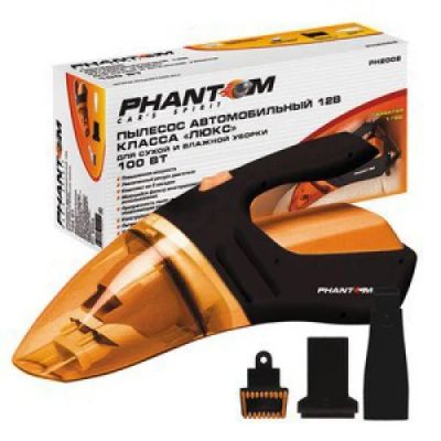 Лот: 3488998. Фото: 1. Автомобильный пылесос Phantom... Автомобильные пылесосы