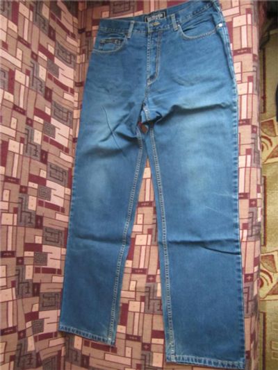 Лот: 8923866. Фото: 1. Джинсы Trussardi 32-32. Брюки, джинсы, шорты