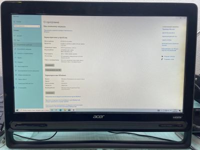 Лот: 19555250. Фото: 1. Моноблок Acer z3-610 обмен. Моноблоки