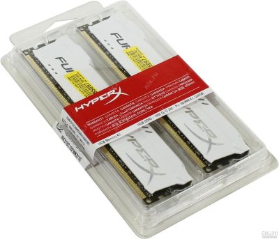 Лот: 15031446. Фото: 1. Kingston HyperX FURY White Series... Оперативная память