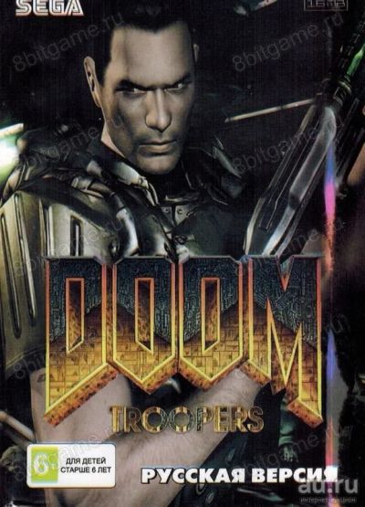 Лот: 13344477. Фото: 1. DOOM TROPERS Картридж Sega + Обмен... Игры для консолей