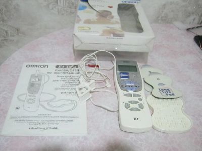 Лот: 24677857. Фото: 1. Электронный массажер Omron E 4... Оборудование