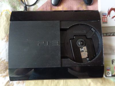 Лот: 16397304. Фото: 1. Play Station 3 super slim. Игровые приставки, консоли