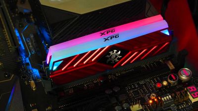 Лот: 18769065. Фото: 1. 16Gb (2x8Gb) DDR4 A-Data XPG Spectrix... Оперативная память