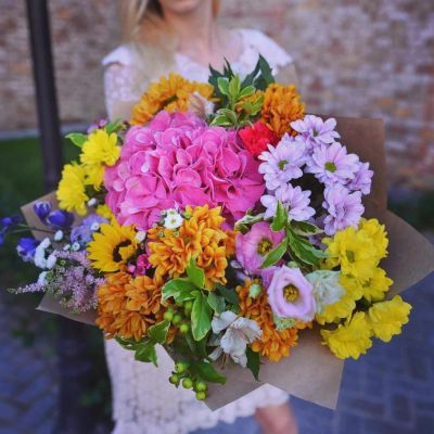 Лот: 7270243. Фото: 1. Сборный букет. Цветы на Щорса... Свежие цветы