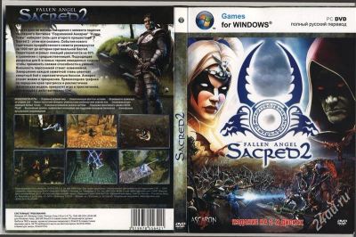 Лот: 1514825. Фото: 1. Игра " Fallen Angel Sacred-2... Игры для ПК